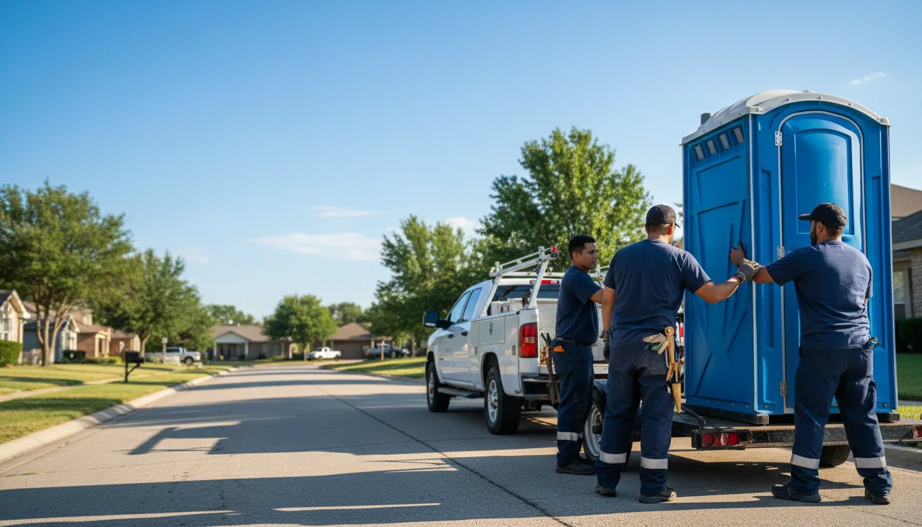 Portable Toilet Rental in Tussy, OK near me